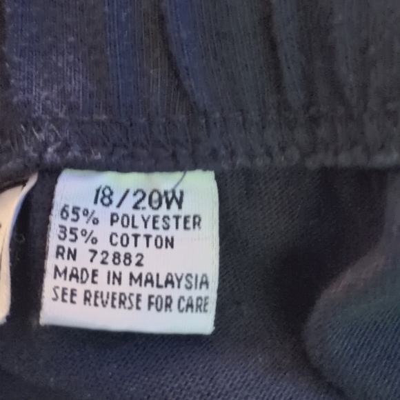 Women Dark Blue Sweat Jogging Pants - Picture 3 of 3